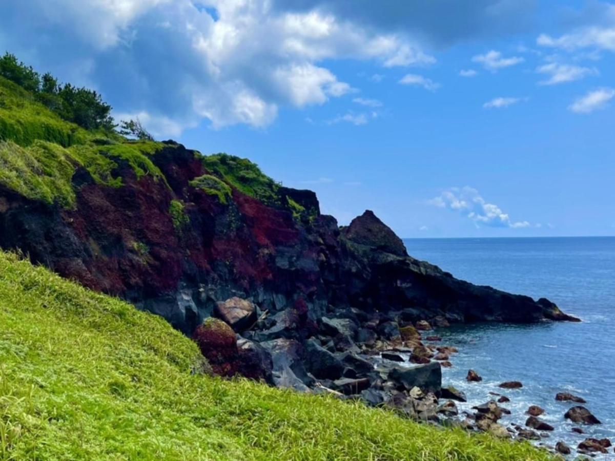癒楽 伊豆大島 Vandrarhem Exteriör bild
